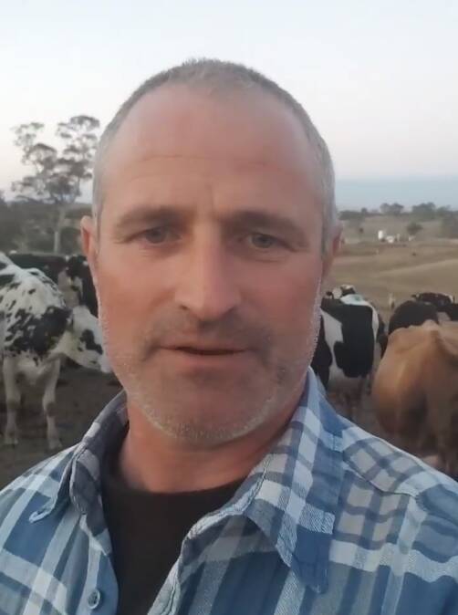 COMMUNICATOR: Phil Ryan has made several viral Facebook videos to bring the dairy industry's plight closer to policy makers and consumers but he's certainly far from finished.