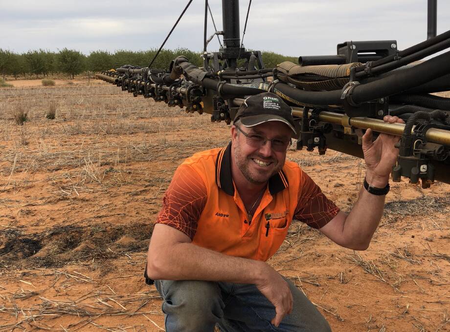 UNIFICATION NEEDED: Bulla Burra operations manager Andrew Biele runs a collaborative 15,000 hectare enterprise on properties between Loxton and Alawoona. 