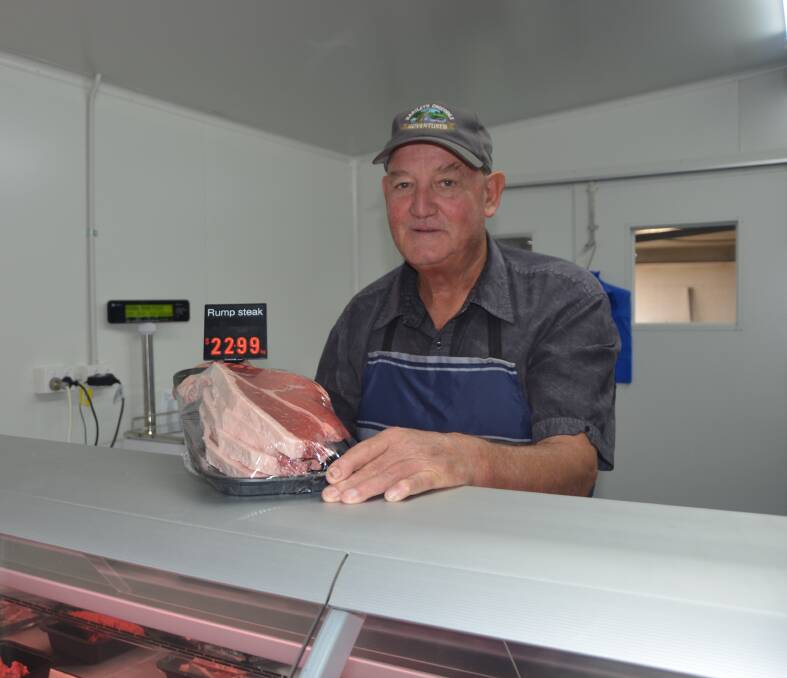 Tanunda Traditional Smallgoods and Butchery's Chris McKinnon has helped to reboot a traditional butcher to provide a local meat service to the community. Picture by Vanessa Binks. 