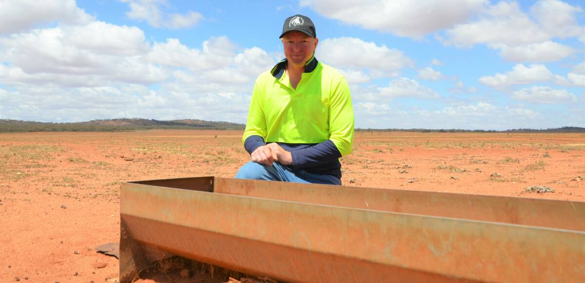 MAKING A PLAN: Grazier Craig Philp, Peterborough, has destocked his property heavily to help battle the dry season but also hopes greater support for the region arrives. 
