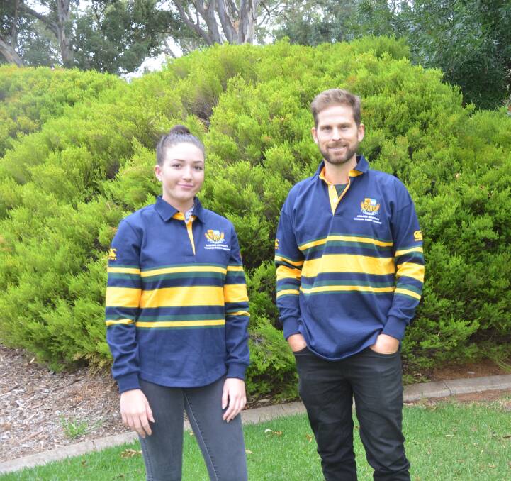 NEXT GEN: First-years Shannon Manouge and Warren Gore and will undertake a Bachelor of Agricultural Science this year at the University of Adelaide. 