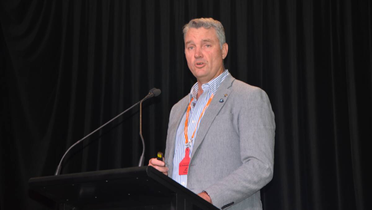 Australian Agricultural Company chief executive officer David Harris discussed the company's rich history and contribution to agriculture at the recent Northern Territory Cattlemen's Association conference. Picture by Vanessa Binks 