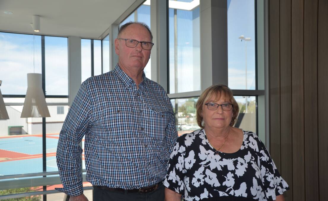 Pandurra Station's via Pt Augusta Bruce and Julie Nutt attended the state government's workshop at Pt Augusta this week to explain draft hydrogen and renewable energy regulations. Picture by Vanessa Binks 