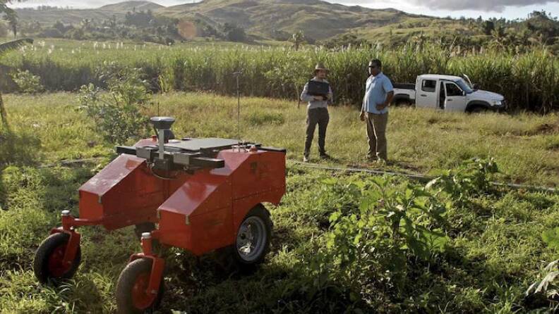 Aussie food security robot takes centre stage at international conference