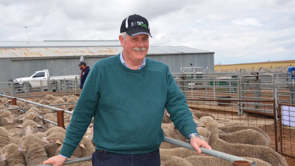 RETAINING PERFORMERS: University of Adelaide's Forbes Brien presented trial data about retaining older ewes with better reproduction. 