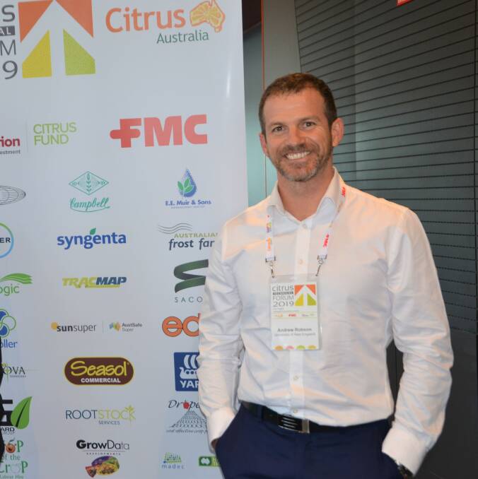 University of New England researcher Andrew Robson, Armidale, NSW, discussed the varied uses of remote sensing technology at the Citrus Australia Technical Forum held in Adelaide last week. 
