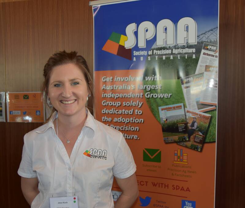 LOOKING FORWARD: Society of Precision Agriculture Australia president Jess Koch said the symposium held in Adelaide this week was an opportunity for primary producers to hear about how the technology can help boost profit margins. 