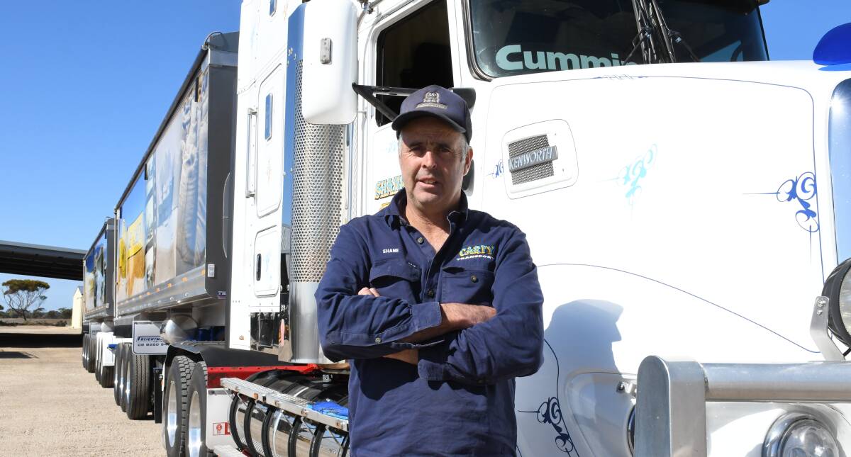 Price transporter Shane Carty says a number of proposals within the Yorke Peninsula Council's heavy vehicle access strategy simply wouldn't work. Picture by Quinton McCallum