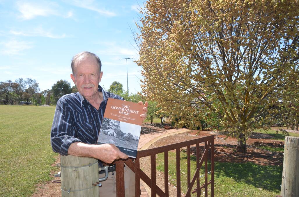 INTERESTING HISTORY: Bob Holloway was the Minnipa Ag Centre manager from 1976-2006 and has penned a book 'The Government Farm', detailing the research farm's 100-year history.