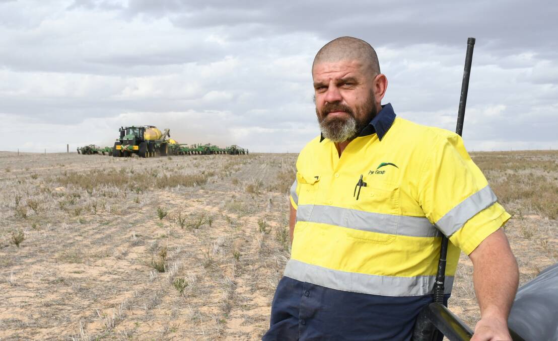 Martin de Winnaar is the broadacre manager for Pye Group, Parilla. He says reasons for optimism in the grains sector largely outweigh the current challenges. Picture by Quinton McCallum