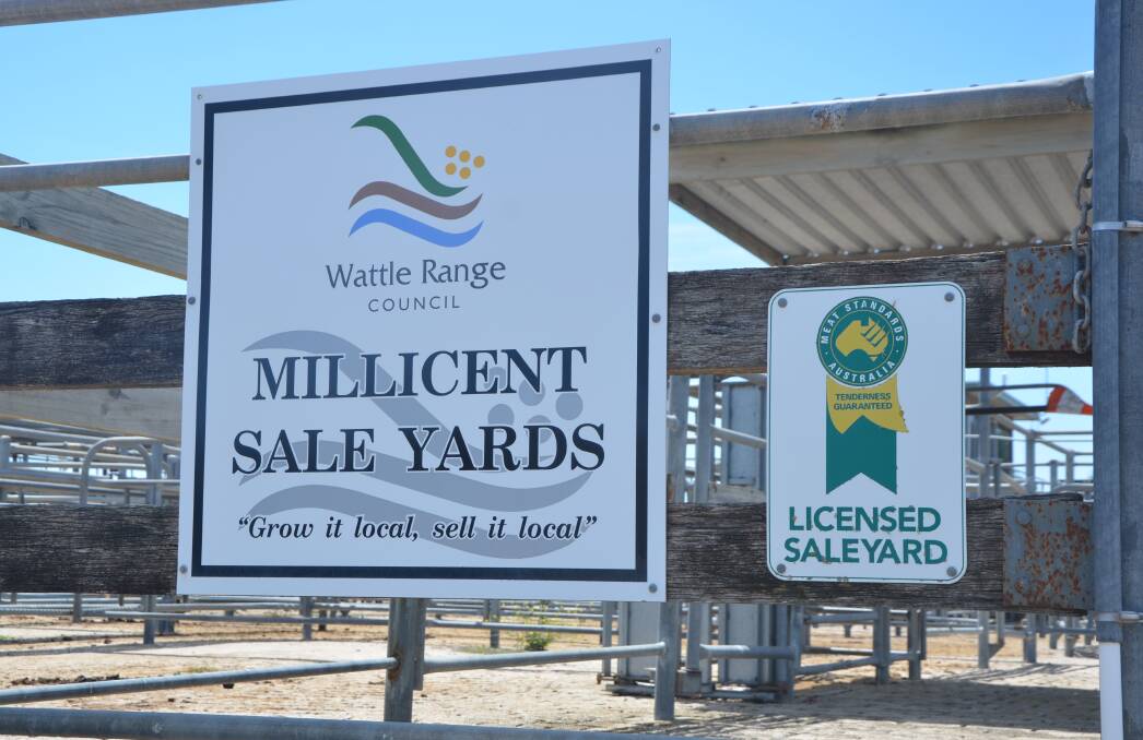 The sheep yards at the Millicent saleyards, sometimes used for holding and transit, have been closed and locked due to safety concerns.