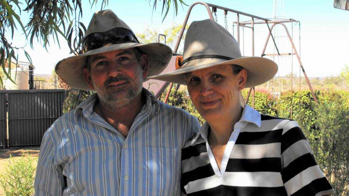 NO TO NUCLEAR: South Gap Station's Paul and Kate Greenfield were relieved at the federal government's decision to blacklist Hawker as a potential site for a nuclear waste facility.