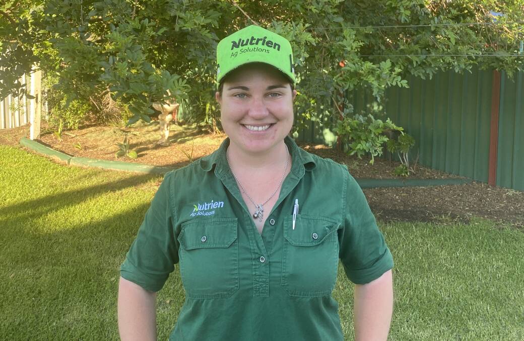 Sarah Halleen joined Nutrien Toowoomba as an animal production specialist in August.
