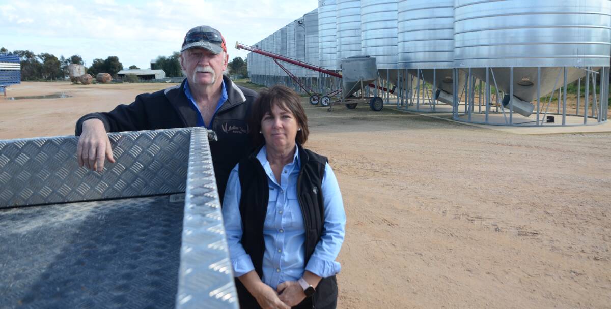 STICKING POINTS: The Heidrichs are concerned about truck movements, an undervaluation of land taken out of production and the new dig's proximity to their house.
