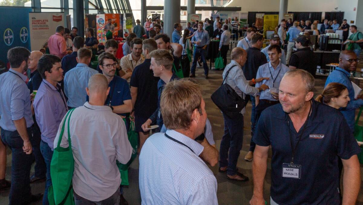 Hundreds of growers, agronomists and grains industry professionals are expected to flock again to this year's GRDC grains research update in Adelaide. Picture GRDC