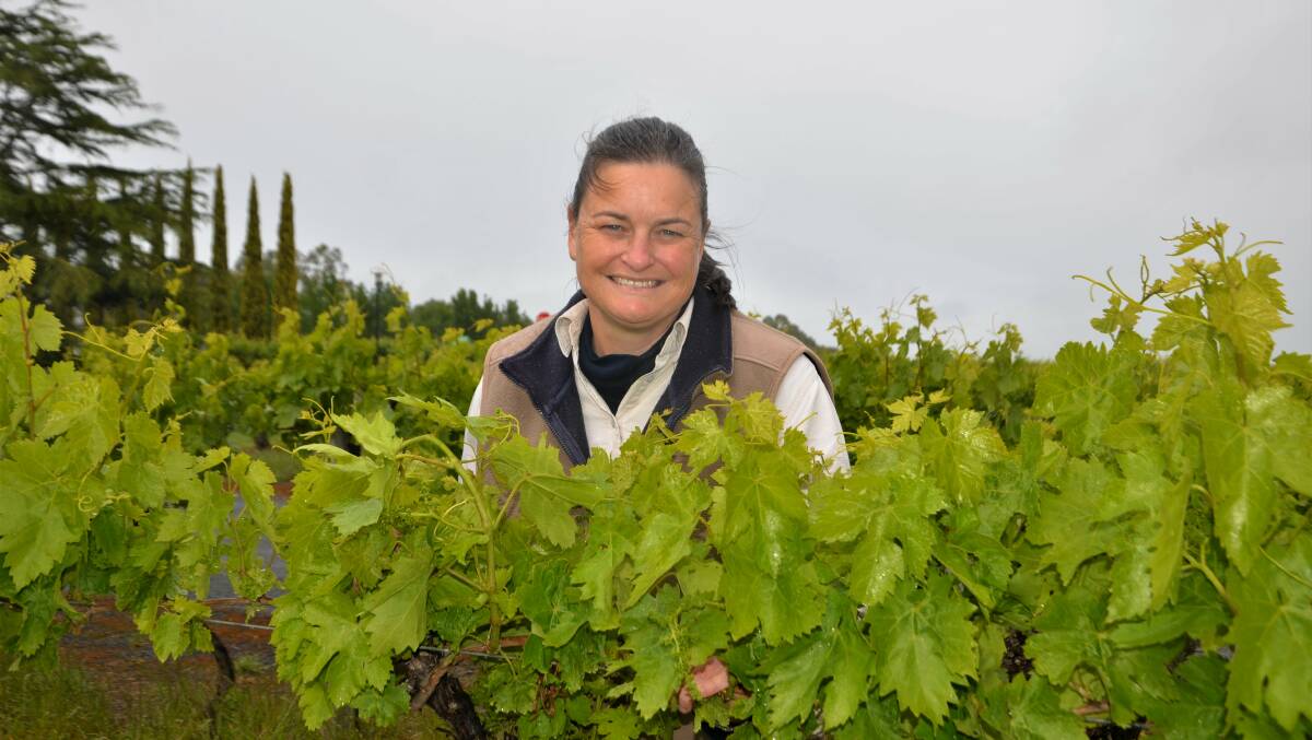 JUST REWARD: Dr Kerry DeGaris, who works for Treasury Wine Estates based in the Coonawarra, was recently named Australia's Viticulturist of the Year.