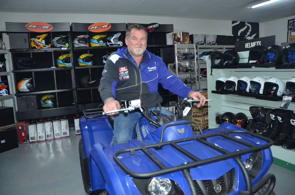 MULTIPLE REASONS: Northern Motorcycles, Port Augusta, owner Phil McCourt said increased quad bike sales at his store had been caused by both concerns over future availability, and people seeking an outlet from COVID-19 restrictions.