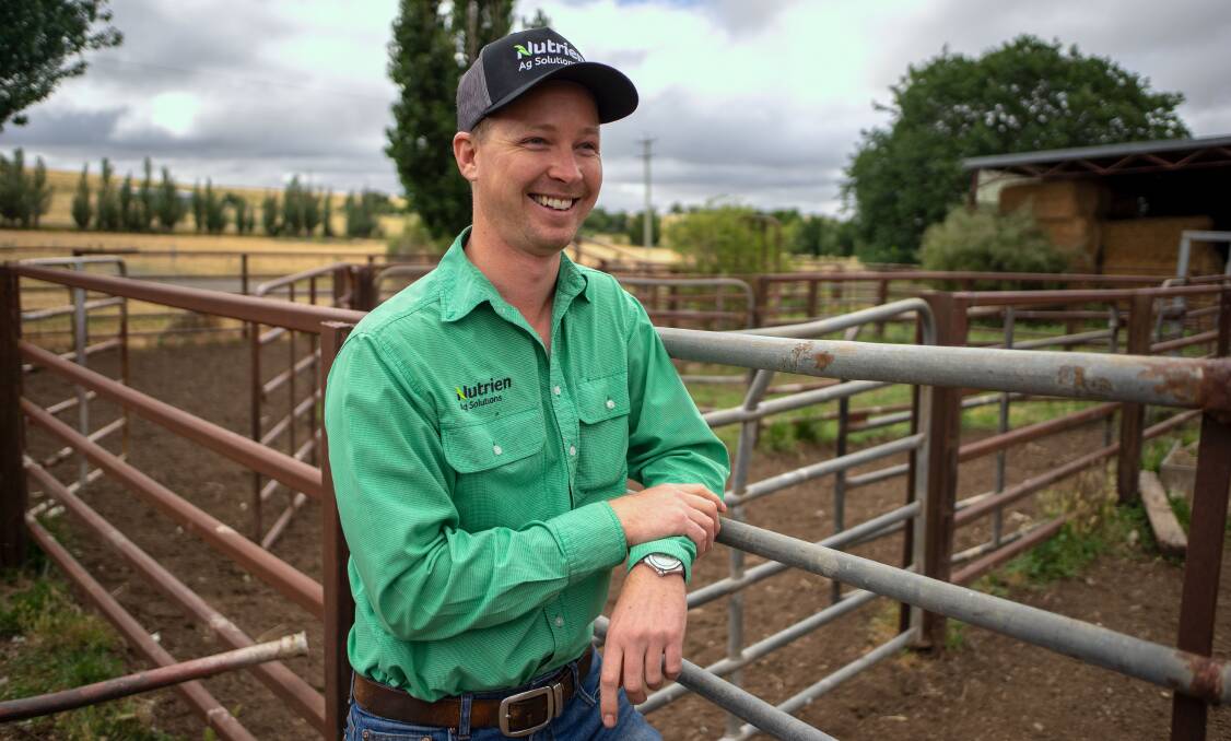 Nutrien employee David Noble is part of the team at Nutrien Ag Solutions working as passionate advocates for rural, regional and remote Australia. Photo: Supplied