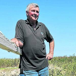 WATER WOES: Poltalloch farmer Clem Mason says many farmers are finding it hard to cope with rising water costs.