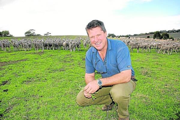 LIFTED RESTRICTIONS: Kangaroo Island Ovine Johne's Disease Committee chairman Andrew Heinrich says the community has been rewarded after it was allowed to rejoin mainland SA in trade 15 years after the first case of OJD was discovered. 
