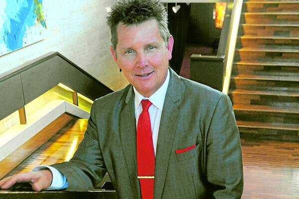 STILL RIDING: Tom Burlinson at the Adelaide Festival Centre where he performed recently. He visits the Victorian highlands from time to time to participate in a Snowy River horse ride.