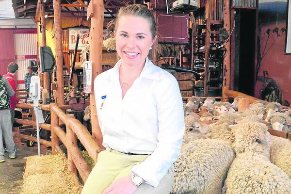 BIG ROLE: At 24, Samantha Neumann has become the youngest councillor in the history of the Royal Agricultural & Horticultural Society of SA.