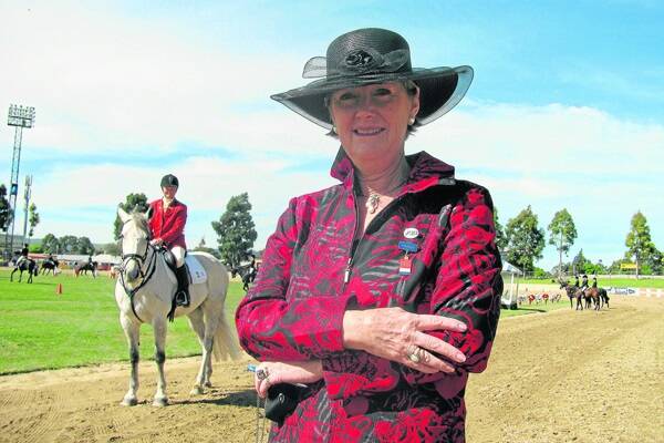 GRAND PARADE: It was a huge juggling act for new Horse Committee chairperson and ringmaster Sue Ryan, Mount Pleasant, who had to ensure there were no hitches at the Royal Adelaide Show main arena which accommodated up to 300 animals during the daily grand parades.