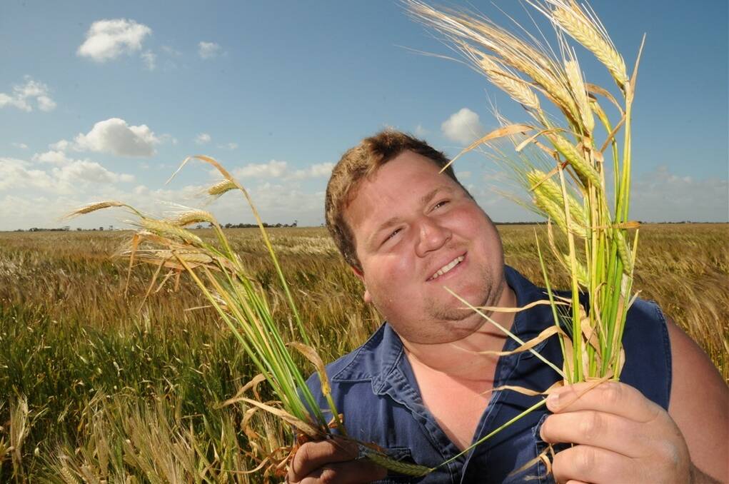 CORKER SEASON: Adelaide Plains farmer Sam Irish says the upcoming harvest is set to be one of the best he has ever seen.