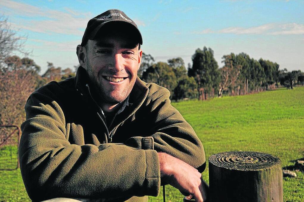 CLOSE EYE: Livestock South Australia vice-chairman Jack England, Shepherds Hill, is helping organise a community information night about proposed unconventional gas extraction in the South East next week.