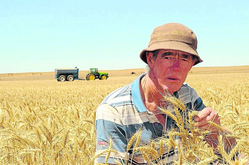 Lameroo farmer Kevin O'Driscoll is leading a push to build a new receival facility at Tailem Bend.