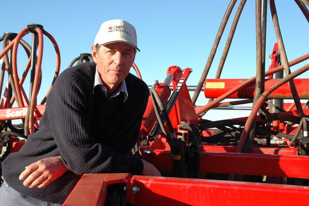 <strong>ROUGH DEAL:</strong> Jabuk farmer Ian Farley says cuts to Natural Resources Management boards are likely to result in increased levies for farmers.