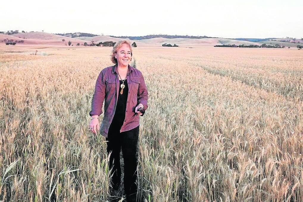 GROUNDWORK: Consultant and farmer Linda Eldredge says a strong agricultural sector needs decisions that take profitability and sustainabiluity into account.