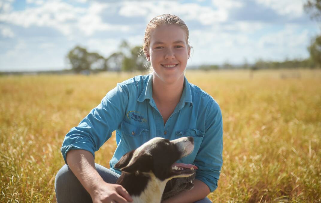NEXT GEN: Madelaine Angus, Kimberley Station, Clermont, will step into the role of the Chairman's personal assistant for Beef, to keep her dad, Blair Angus, on schedule. Photos - Kelly Butterworth. 