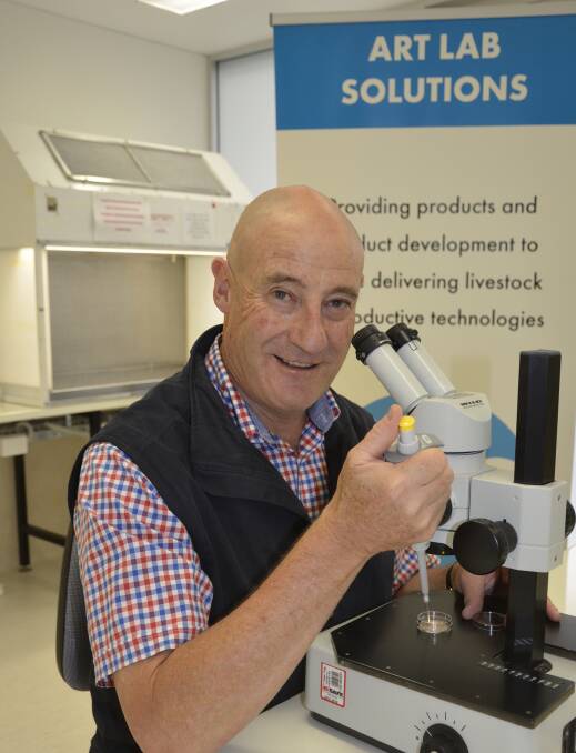 INDUSTRY OPPORTUNITY: ART Lab Solutions founder Jeremy Thompson says IVF offers plenty of opportunities for the cattle industry.