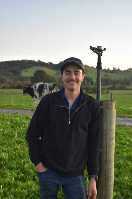 Being Productive: Nick Mignanelli, Hindmarsh Tiers, enjoys innovating on-farm to improve its productivity and uses soil tests to ensure he is replenishing the nutrients he uses.