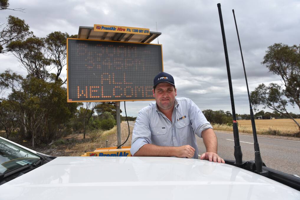 Travel Freedom: PPHS livestock sales consultant Paul Kinnaird, Pinnaroo, says it is exciting for border communities to be one. 