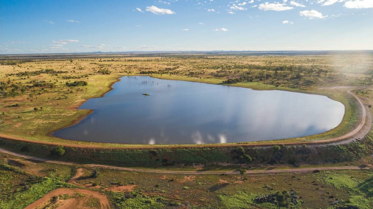 The property's Retro and Sandy Creek Dams have about 1350ML capacity.
