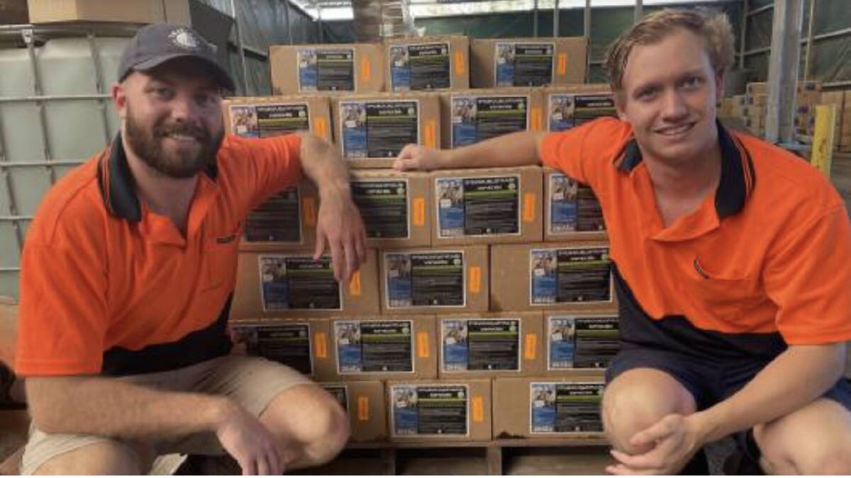 Brothers Daniel and Josh Olsson are committed to developing methods and products for livestock that make a positive environmental contribution.