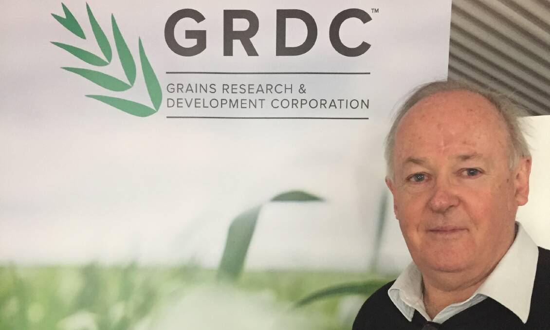 PROFIT DRIVER: Phil Clancy from Next Instruments says farming is about converting water into grain and this can be helped by combining yield and protein mapping.