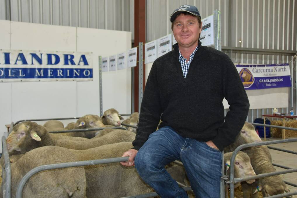 SOLID OUTLOOK: SE Merino Field Day president Ryan Kluska is hopeful the improved season across much of Australia and the flock rebuild will give ram buyers the confidence to outlay similar money for rams.