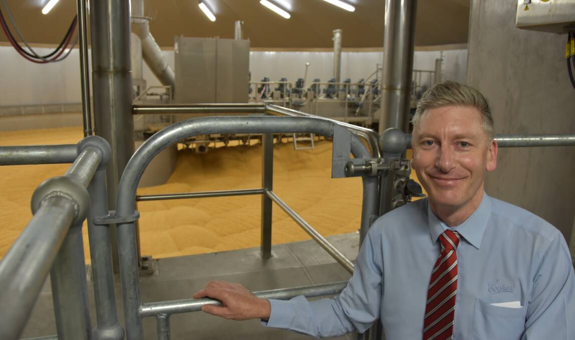 TOP GEAR: Coopers Brewery malting manager Doug Stewart says the company's Regency Park malting plant is operating at full capacity, using locally-sourced grain.